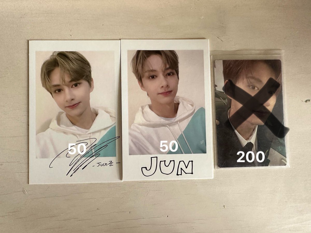 yoonjjigae's tweet photo. WTS LFB SVT PH

Official Seventeen Jun Caratland 2020 Polaroid

DM to claim! https://t.co/v49ixia0Uu