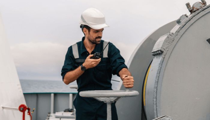 MarineInsight's tweet photo. 3rd Officer or 3rd Mate is an aspirational rank in the merchant navy for many #DeckCadets who wish to join the merchant navy. What are his Duties?
Check out the article👉https://t.co/gkFL2thuL5
#Shipping #Maritime #MarineInsight #Merchantnavy #Merchantmarine #MerchantnavyShips https://t.co/uHuFVeDv3f
