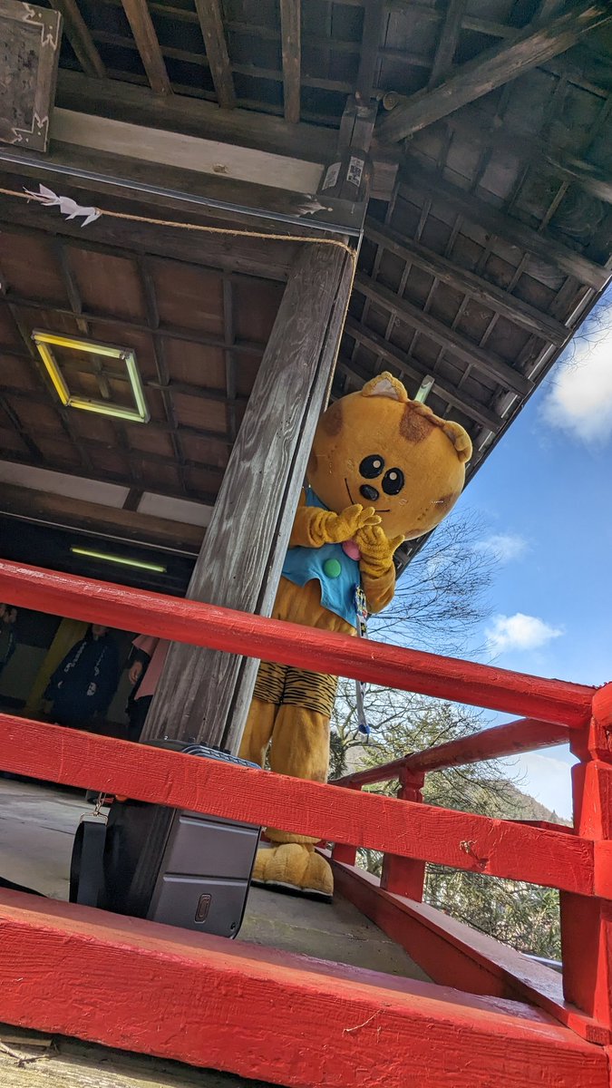 呑香稲荷神社「節分祭」！賑わっていますよ〜！！

浄法寺のねこちゃんも、オブチキさんもいます〜

#二戸市
#二戸
#節分祭