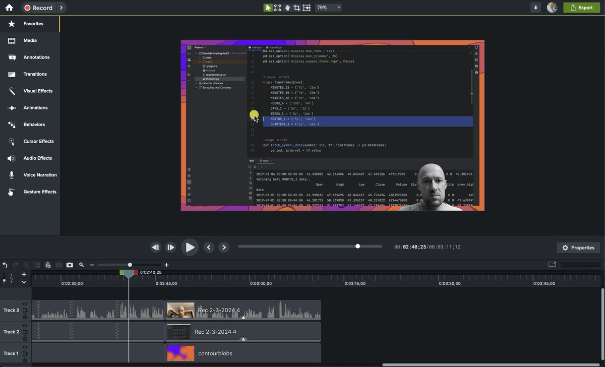 T3metrics's tweet photo. Anyone wanna learn how to trade #thestrat in #python? Video coming soon. #STRATBOT beep boop. https://t.co/vFFCGDRu11