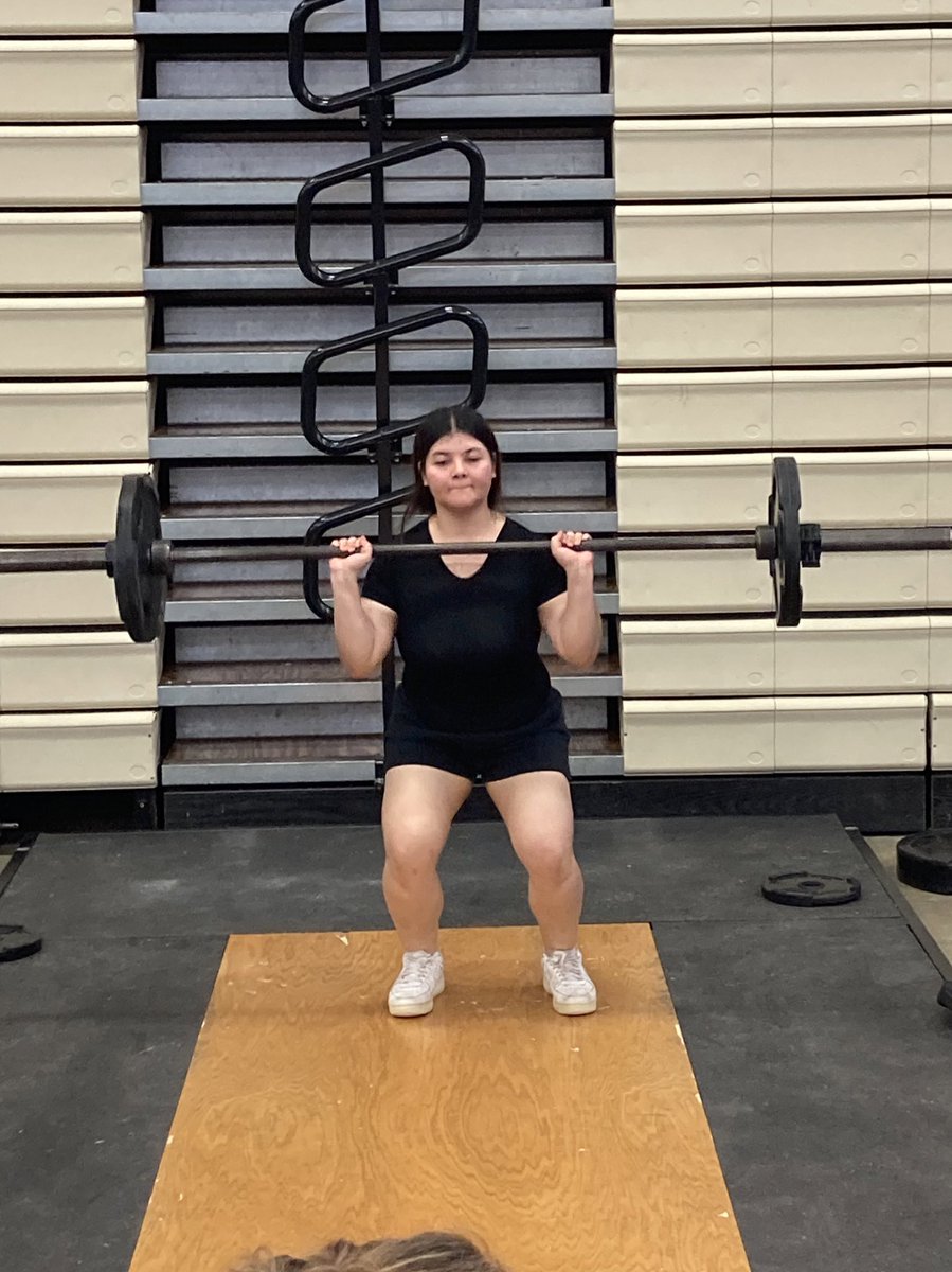 Girls Results Continued
Maryjane - 2nd Squat (new school record), 6th Overall

Lauren - 3rd Squat, 6th Clean, 5th Overall

Adali - 5th Squat, 6th Clean, 6th Overall

Katherine - 4th Bench, 3rd Squat, 3rd Clean, 4th Overall