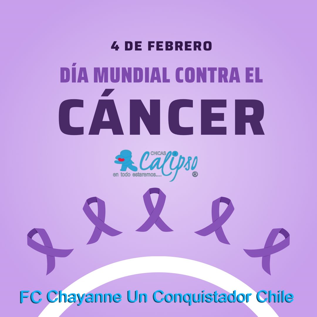 CHICASDECALIPSO's tweet photo. Hoy conmemoramos el #DíaMundialContraElCáncer 🎀 La prevención Salva Vidas 💛❤️💛🧡💙💚💜🖤💖🤍
Por todos los que luchan cada dia contra el Cáncer nuestra admiración y apoyo de corazón💕 un gran abrazo 
#FcChayanneUnConquistadorChile 
@CHAYANNEMUSIC
#CuidemonosEntreTodos https://t.co/9U0UI3HHKC
