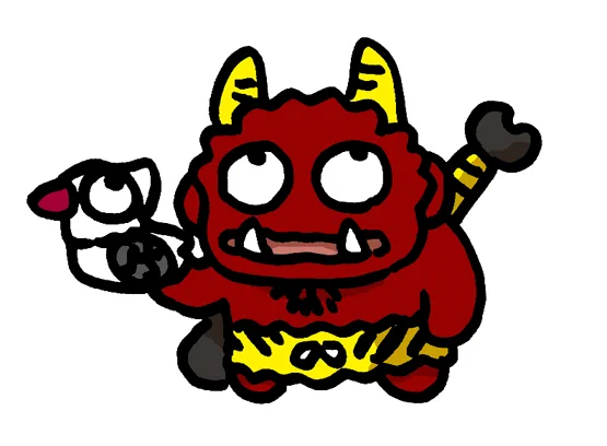 けっこうちゃんと鬼