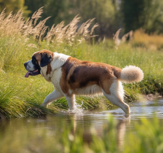 I love all dogs
Extra Large St. Bernard Dog
Picture from the Internet