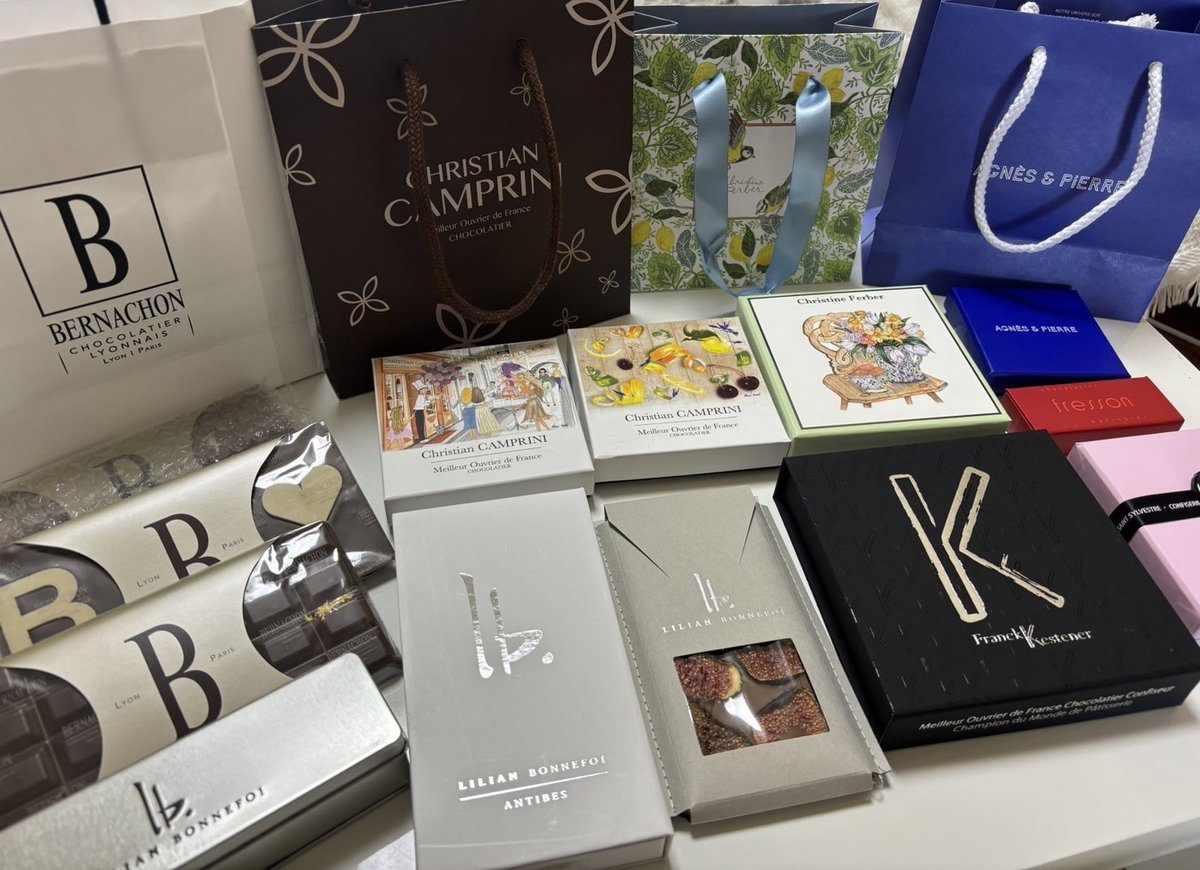 kk_lec's tweet photo. サロンデュショコラ仙台2024戦利品 https://t.co/1Xq8z7US5R