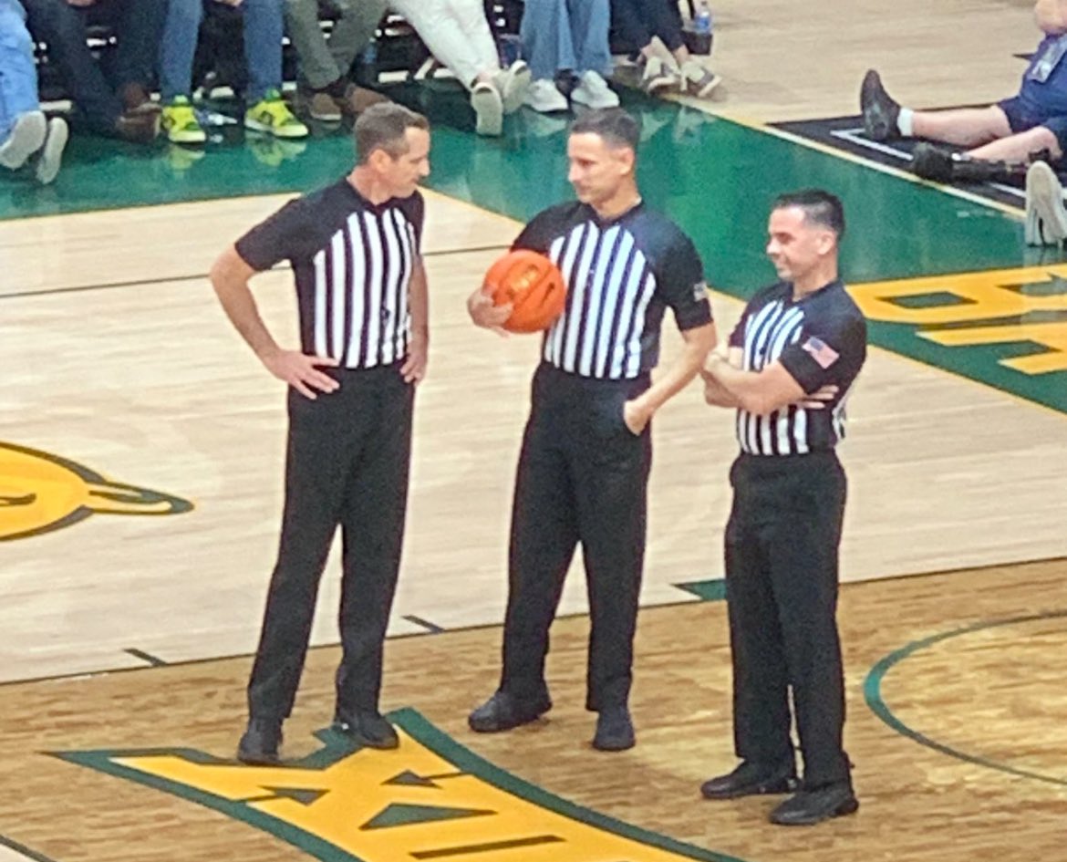 BaylorObserver's tweet photo. WANTED: Please never allow these men to ref another game. I hope all of their cars have flat tires for life. https://t.co/1TAYVAOFte
