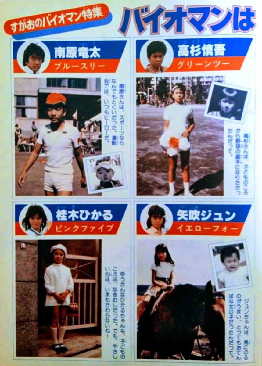 2月4日は『#超電子バイオマン』放送開始40周年！ #阪本良介（#坂元亮介