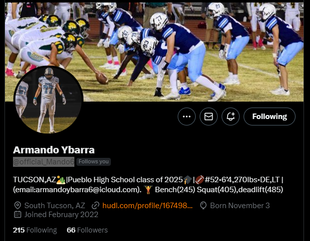 Southern Arizona Football tweet media