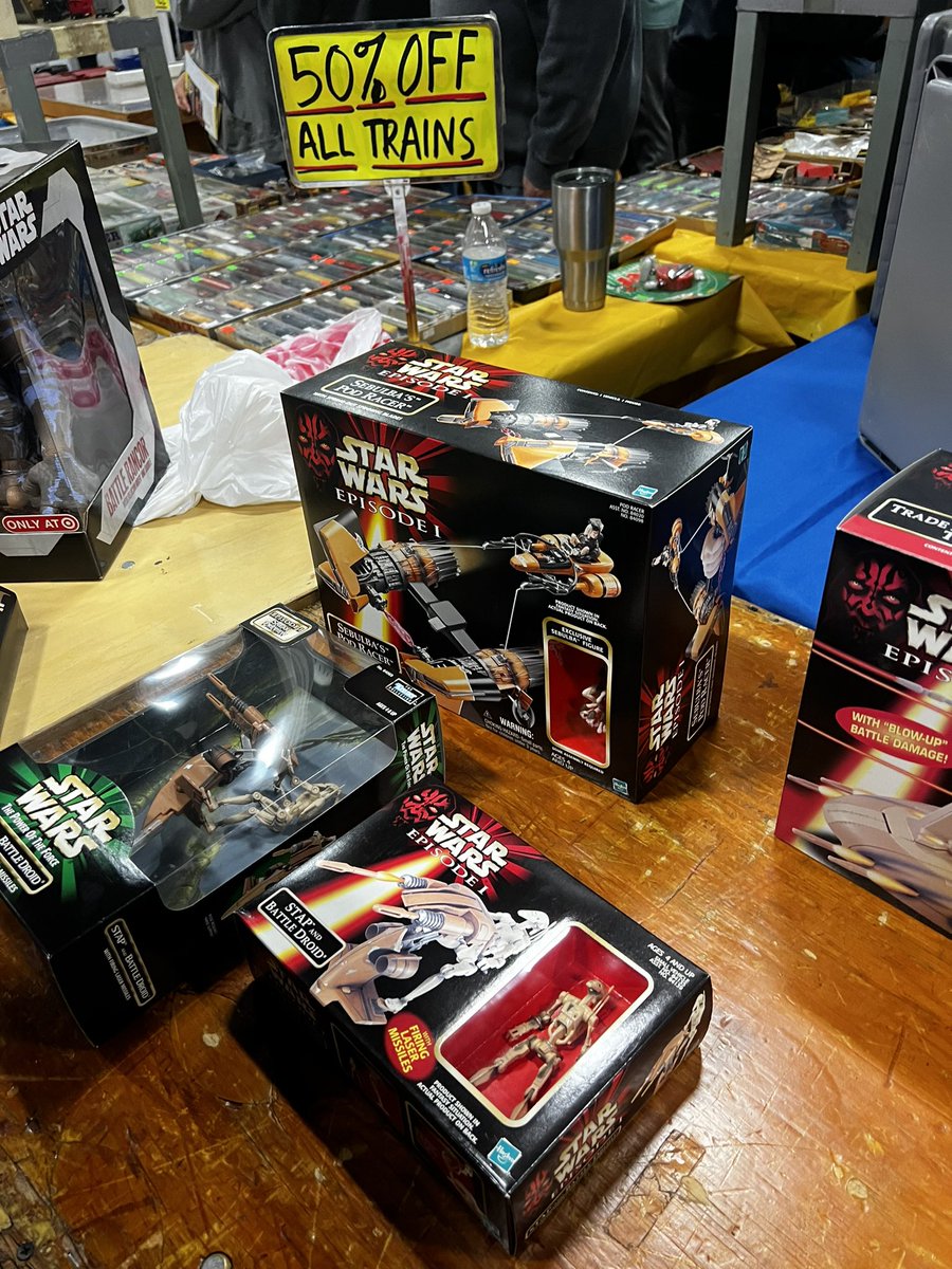 These trains are 50% off