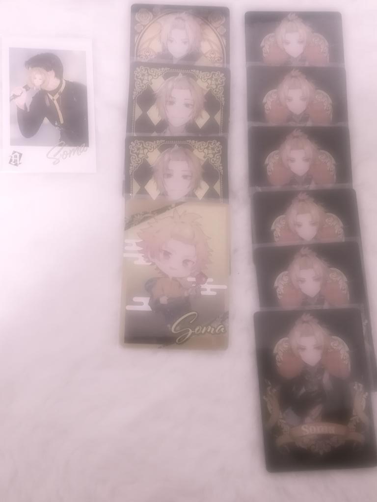 TAG_I84_'s tweet photo. 譲:画像1.2.3枚目
求:画像4枚目
異種交換可能です。
比率等詳細ALT記載しております。
お気軽にお声掛けください🙇‍♀️
 #KnightAグッズ交換  #KnightAグッズ買取  #騎士Aグッズ買取  #騎士Aグッズ交換 https://t.co/rZiCA6fqLG