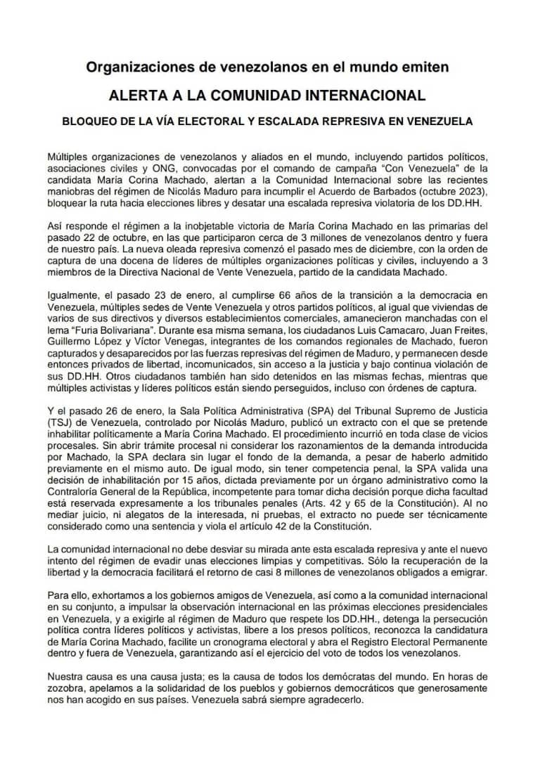 Canada Venezuela Democracy Forum tweet media