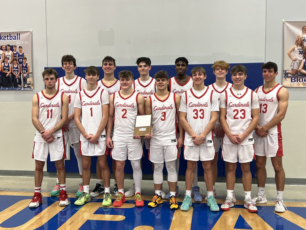 Boys played hard tonight against Norfolk Catholic, but fell short in the conference championship game. Proud of the effort and energy they bring every night, excited to keep moving forwards toward districts! #ALLIN