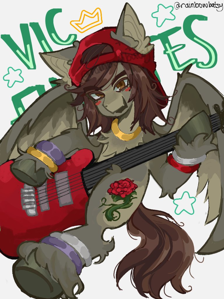 rainbowbatsy's tweet photo. behold, pony Vic Fuentes
#VICFUENTES #PTV #MLP #piercetheveil #ptvfanart https://t.co/DhjnJ9lM1c