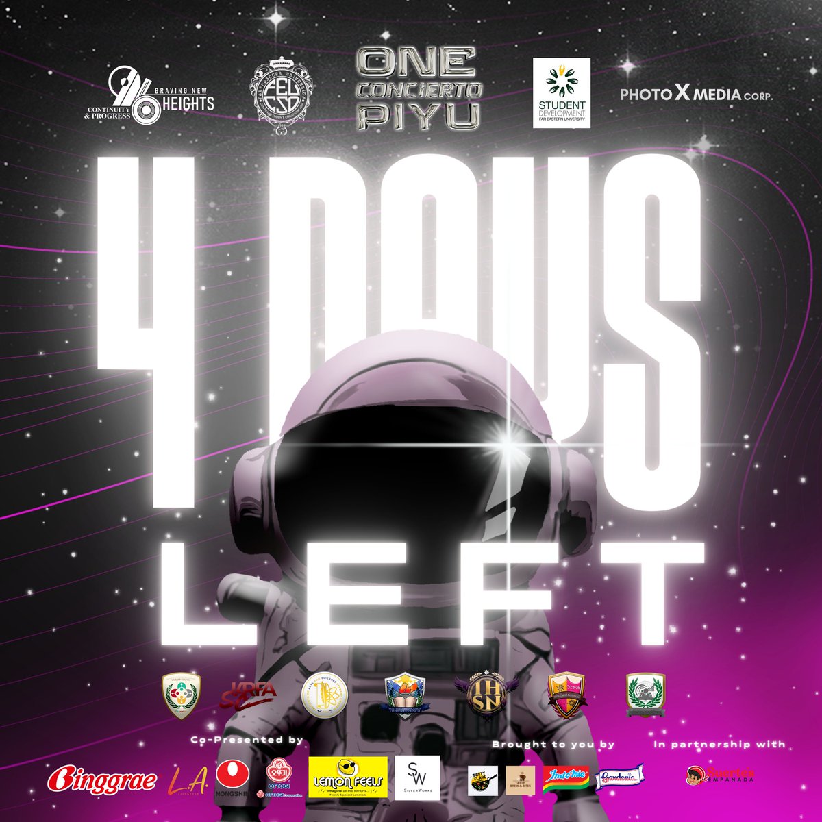 FEU_CSO's tweet photo. 𝗛𝗼𝗹𝗱 𝗼𝗻𝘁𝗼 𝘆𝗼𝘂𝗿 𝗵𝗮𝘁𝘀 𝗮𝗻𝗱 𝗯𝘂𝗰𝗸𝗹𝗲 𝘂𝗽 𝗳𝗼𝗿 𝗮 𝘄𝗶𝗹𝗱 𝗿𝗶𝗱𝗲! 🚀 

Masdan mo aking mata, Di mo ba nakikita? 

Hala hala! may lumilipad at tila nasa alapaap na? 

#FEU96
#BravingNewHeights
#ContinuityAndProgress https://t.co/C4u0kgZmjL