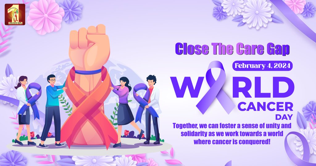 DSSNewsUpdates's tweet photo. Join us this #WorldCancerDay as we stand up for equal access to cancer care! No one should be left behind in the fight against this relentless disease. 

 Together, we can make a difference and build a world where hope and healing reach every corner. https://t.co/APpES7EMQB