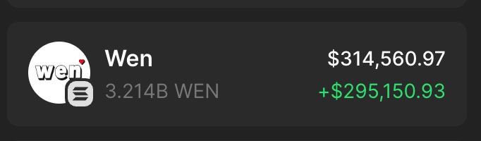nft_cryptogang's tweet photo. Giving away $1000 in $WEN 💰

Drop your $SOL wallet, RT &amp; follow @FloroCarreras 🔔

~ 24 hours ⏰ https://t.co/7m8WBGeXuR