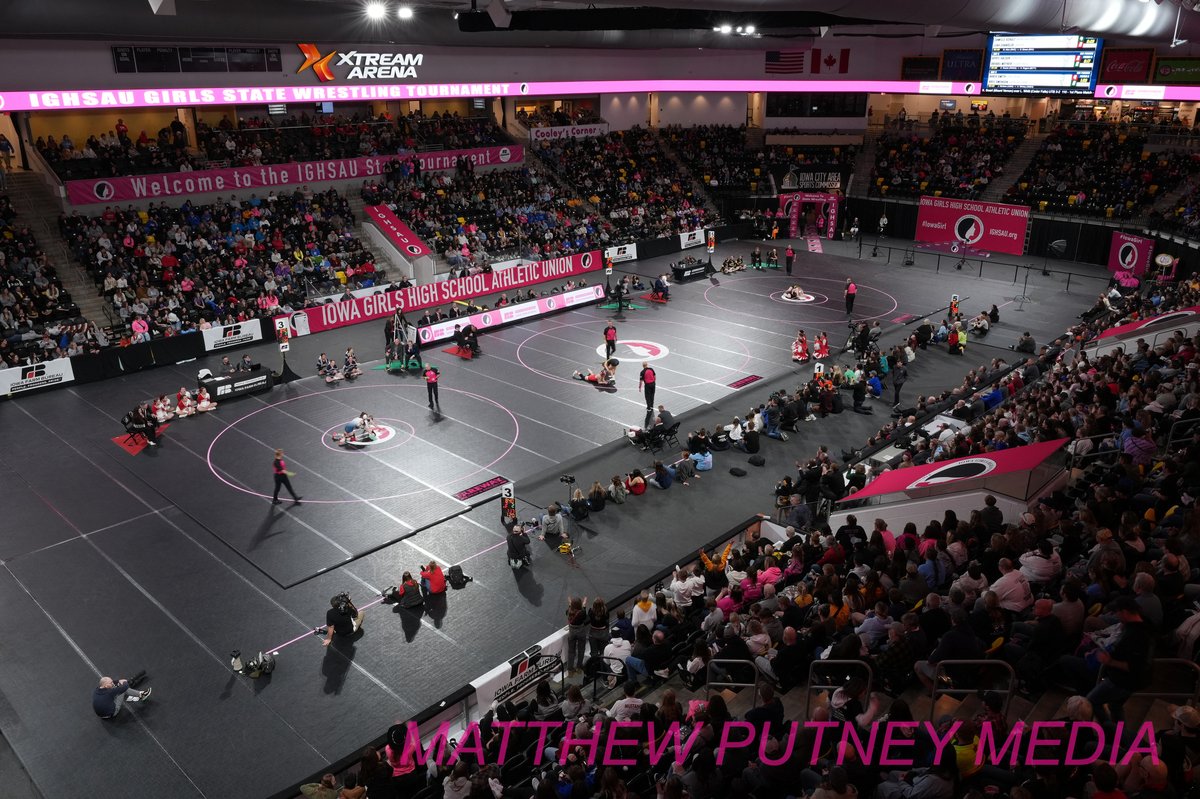 MPutneyMedia's tweet photo. Top remote photos from #ighsau #ighsauwrestling Girls State Wrestling Tournament in Coralville. One of my favorite tournaments of the year. More photos -> https://t.co/KuMwPouK9y
Thank You @XtreamArena @ICAreaSportsCo @IGHSAU https://t.co/Ejba0L3NHS