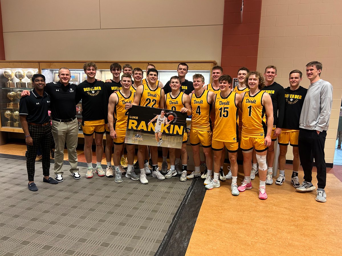 Kyle Lindbergh (@kyle_lindbergh) on Twitter photo Congrats to Luke Rankin on breaking the career assists record tonight at Dordt in just 3 seasons! Luke makes his teammates better in so many different ways. Been blessed to see him grow as a man of faith and leader on this team. <a href="/Lukerankin6/">Luke Rankin</a> Congrats to Luke Rankin on breaking the career assists record tonight at Dordt in just 3 seasons! Luke makes his teammates better in so many different ways. Been blessed to see him grow as a man of faith and leader on this team. <a href="/Lukerankin6/">Luke Rankin</a>