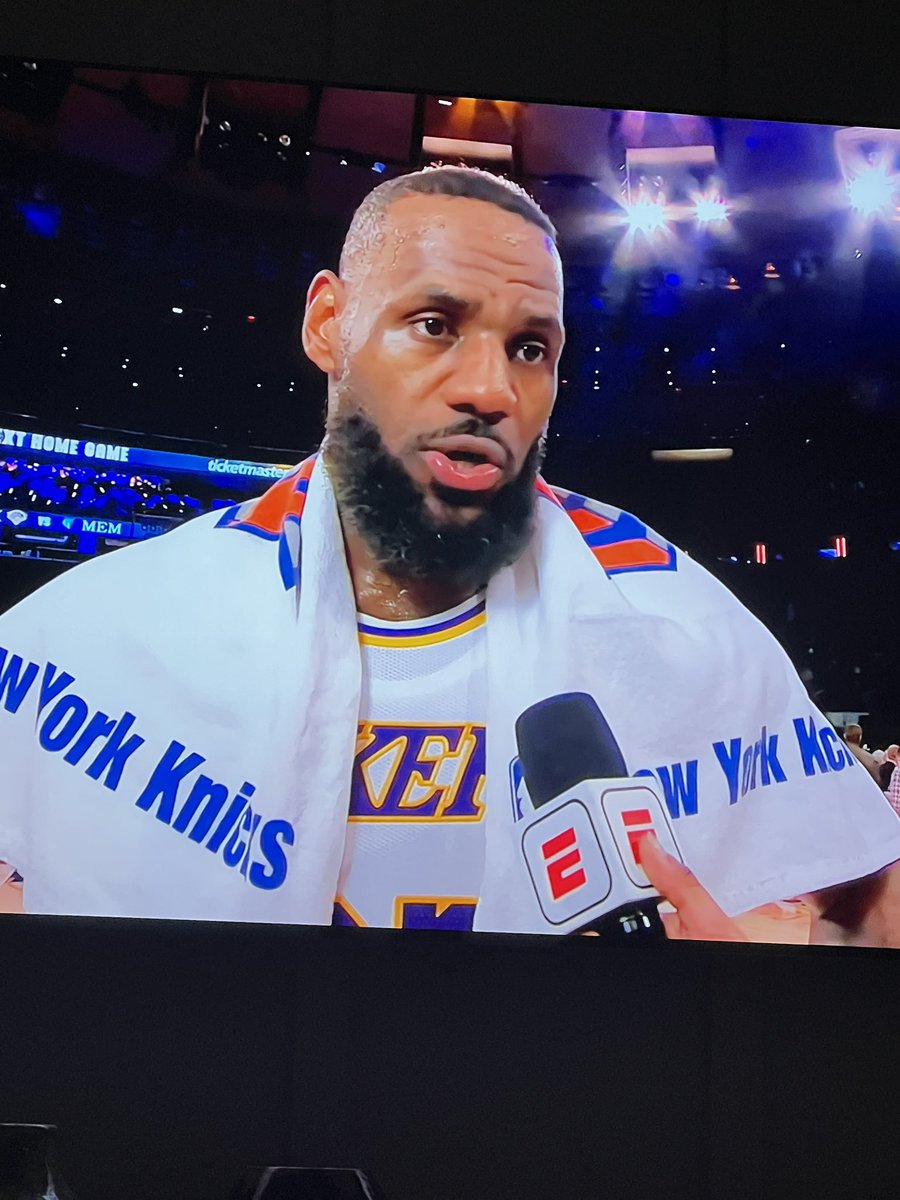 LeBron lobbying to be a NY Knick #stephenASmith