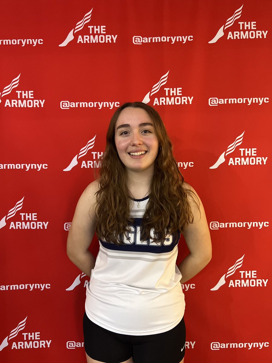 ANOTHER SCHOOL RECORD! Natalie Robertson throws a personal best of 30-5.75ft to break the previous Shot Put record!