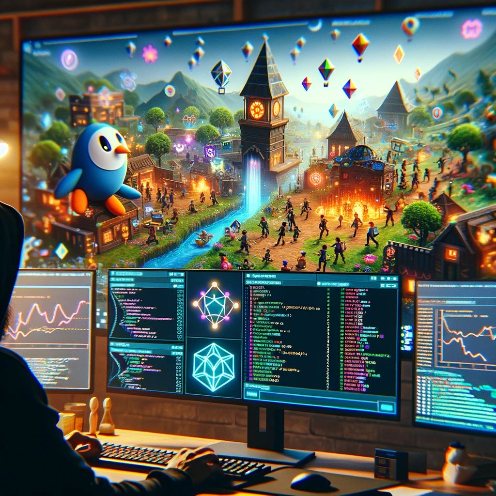 VerusCommunity's tweet image. 💼 Merge DeFi with your gaming universe on #VerusProtocol. Build vibrant in-game economies where players trade and thrive. Verus empowers you to bring sophisticated finance to the virtual realm. Discover how at #Consensus2024. #GameFi #DeFiGaming