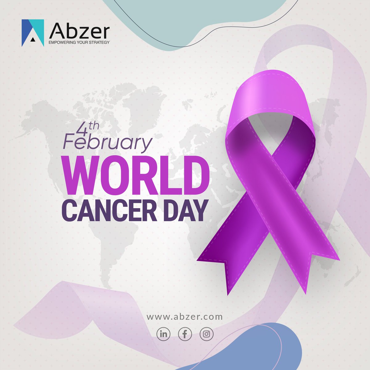 'Embracing hope, spreading awareness. On World Cancer Day, let's unite against this formidable foe. Together, we can make a difference.'
.
.
.
#WorldCancerDay #fintech #AbzerDMCC