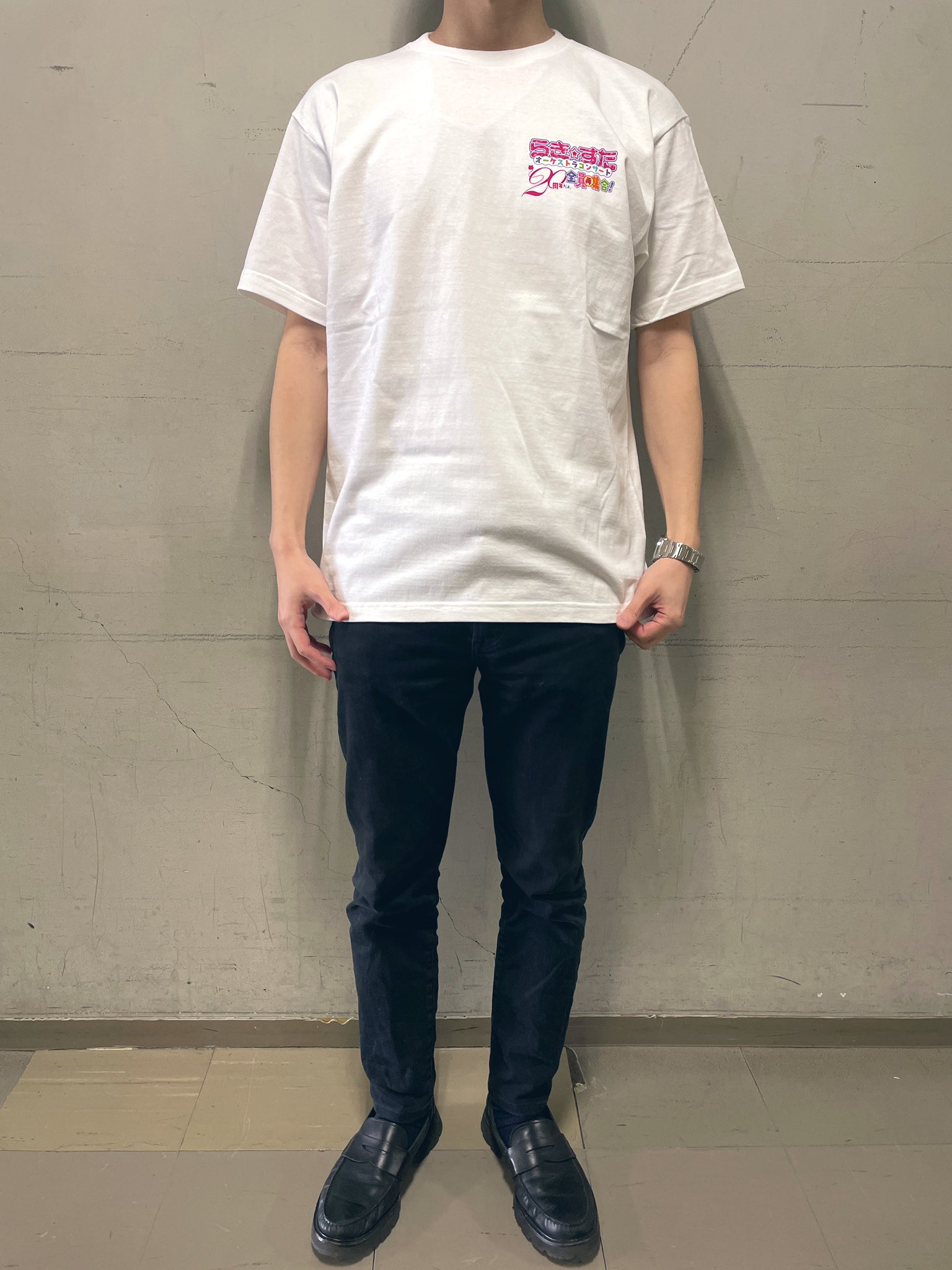 らき☆すた オケコン 特典 Tシャツ　アニメt らき☆すた」コンサート オリジナルTシャツ: その他グッズ