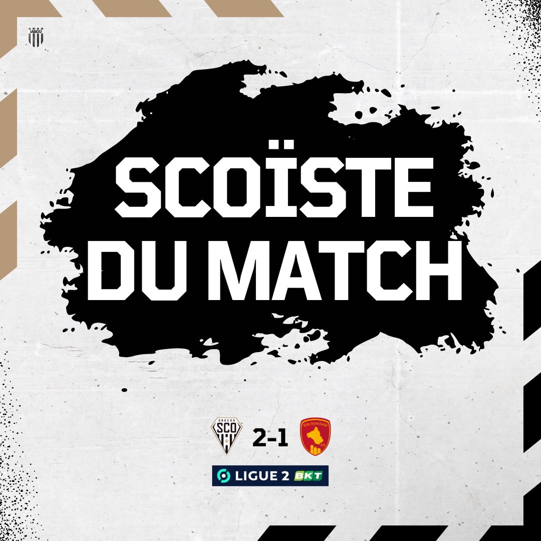 IncroyableSCO's tweet photo. 📩 - Après cette nouvelle victoire à domicile contre Rodez (2-1) hier soir, quelles sont vos notes pour les joueurs d’Angers SCO ? ⚫️⚪️
▶️ Pour noter les joueurs : https://t.co/BzZcBv9ynQ
#SCORAF https://t.co/gOm7gcauxo