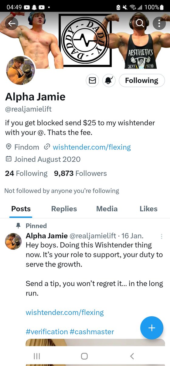 Just a heads up to all this is not jamie rn he does not own this account.