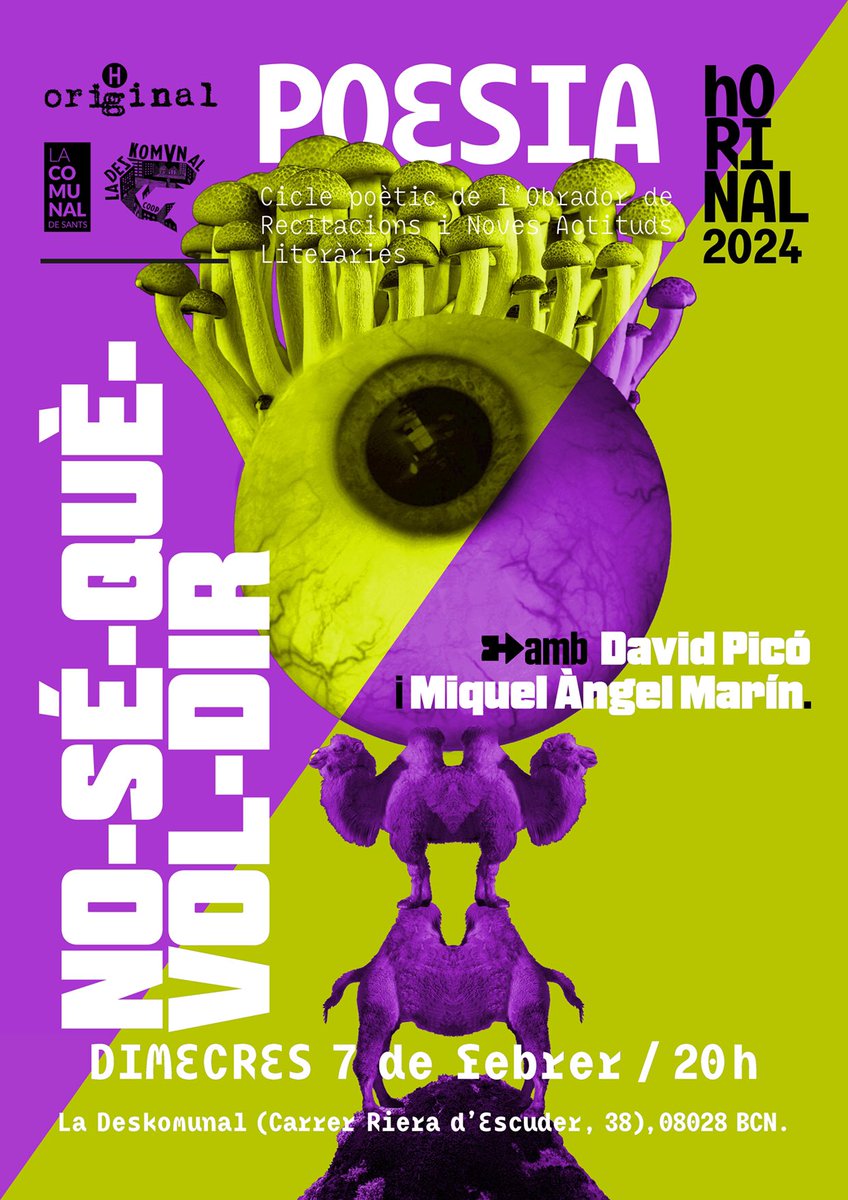 Diu que David Picó i Miquel Àngel Marin vindran dimecres!