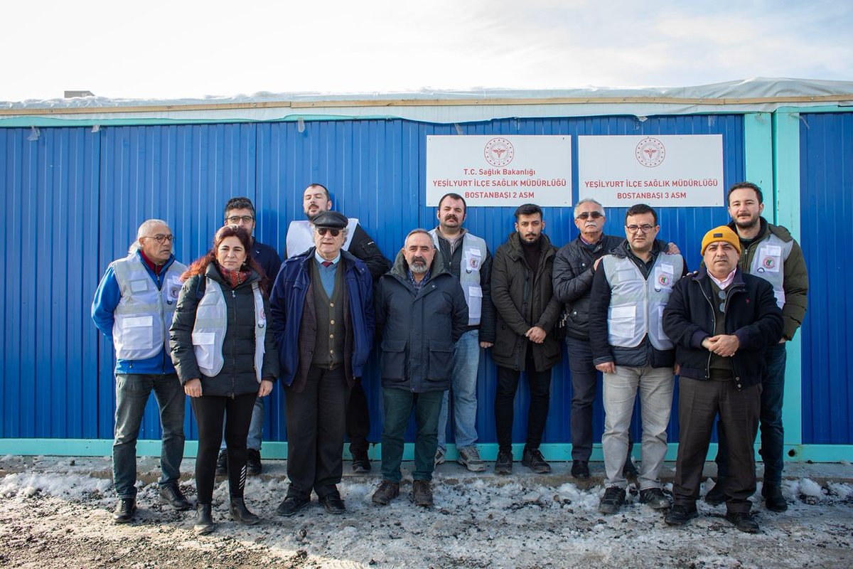 SesMalatya44's tweet photo. Malatya’ya gelen TTB heyetine SES Malatya şubesi olarak eşlik ettik. 

Heyet, Akçadağ Devlet Hastanesi’ni, ASM’leri depremlerde ağır hasar görmüş geçici yerleşim alanlarına ziyaretler düzenledi. https://t.co/AATJCWdyiy