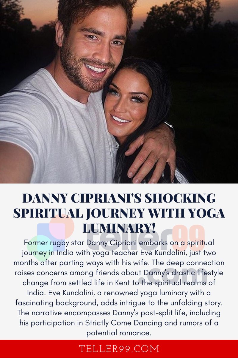 teller99_com's tweet photo. Danny Cipriani's Shocking Spiritual Journey with Yoga Luminary! https://t.co/3QmPecVG7X