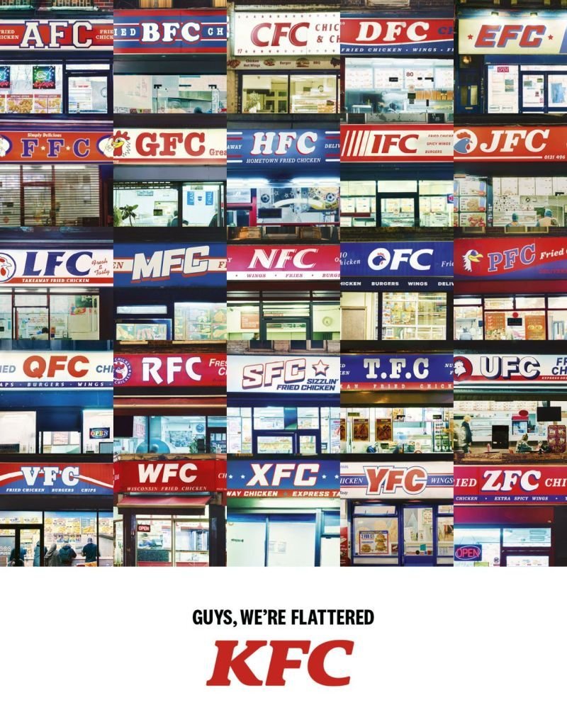 日本では「ケンタッキー」の名称でお馴染みのKFC. 某国ではその