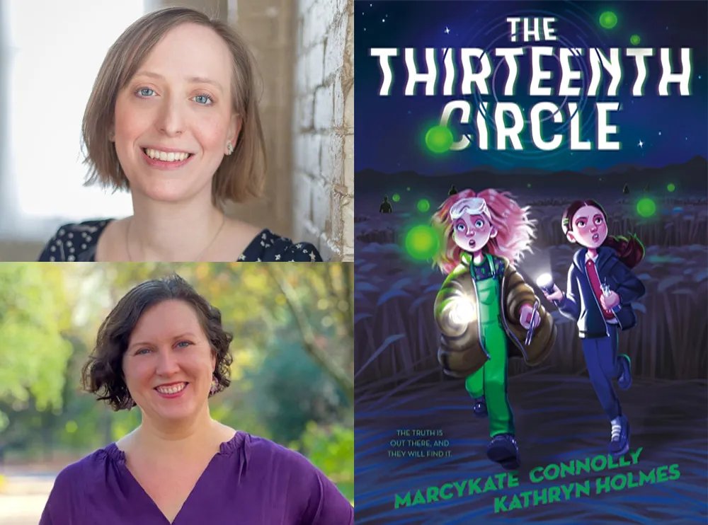 We chat with co-authors MarcyKate Connolly and Kathryn Holmes about The Thirteenth Circle, which is a middle-grade mystery featuring two unexpected friends, crop circles, science fairs, and Men in Black. thenerddaily.com/marcykate-conn…
