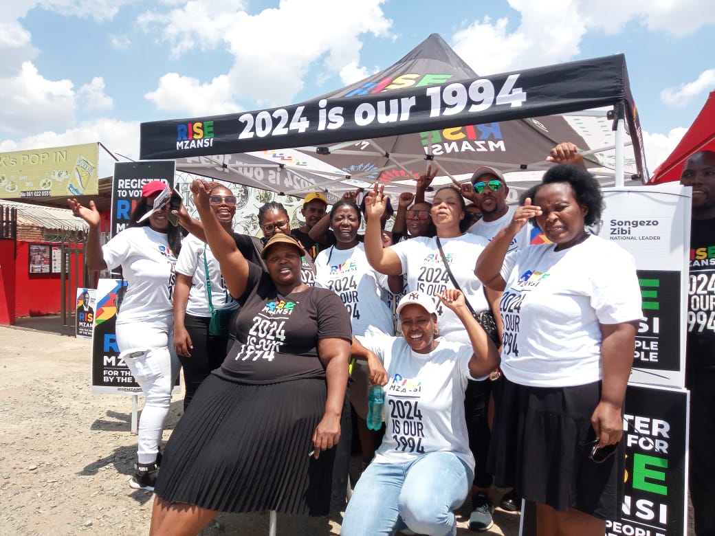 Every corner of Gauteng has been touched by RISE Mzansi. Do you know why? Because RISE Mzansi IS the People! We are where the people are #ForThePeopleByThePeople Today is the last day of voter registrations at voting stations, but online registrations remain open until the…