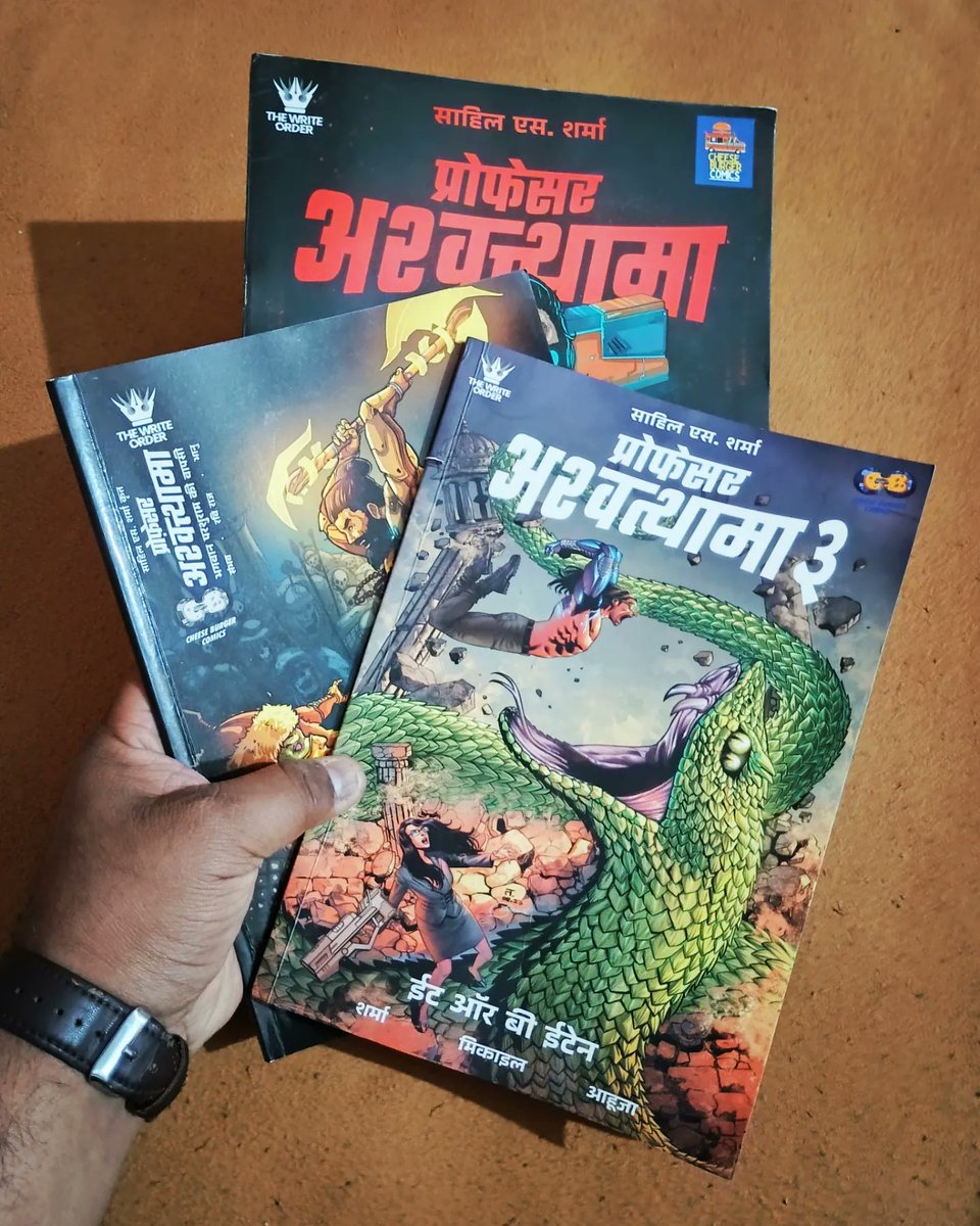 Sahitya_yatri's tweet photo. प्रोफ़ेसर अश्वत्थामा कॉमिक बुक का रिव्यू पेज पर आ चुका है जरुर पढ़ें लिंक दिया है नीचे 
https://t.co/sjDnUC9F05

#comicbook #review #professorashwatthama #sahityayatri #cheeseburgercomics https://t.co/FxBZJNGADI