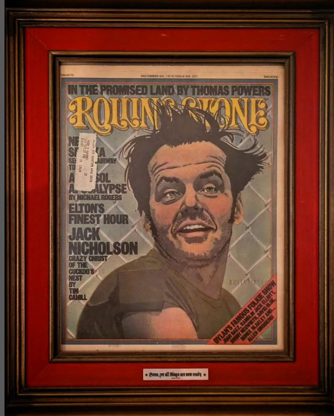 ThePosterNest's tweet photo. 💉🥃💊💉🥃💊💉🥃💊💉🥃💊
Jack Nicholson on the coven of Rolling Stone Magazine featuring the movie "One Flew Over the Cuckoos Nest" from 1975.

#Rollingstone #jacknicholson #poster #movies #cuckoo #medicationtime https://t.co/TukedZxn8a