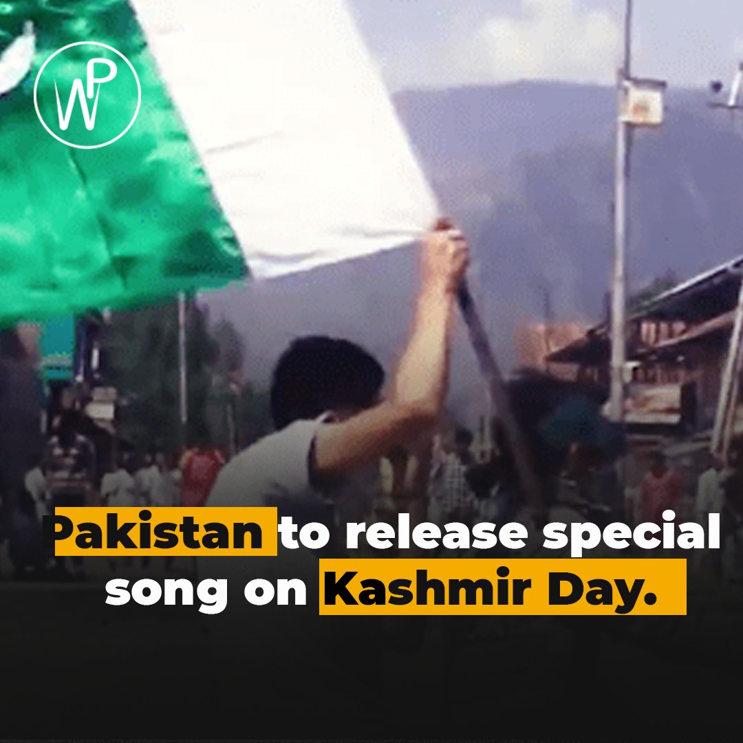 writerpixel's tweet photo. Pakistan to release special song on Kashmir Day.
https://t.co/qwzMQvf1oU https://t.co/zvPZpoq64e