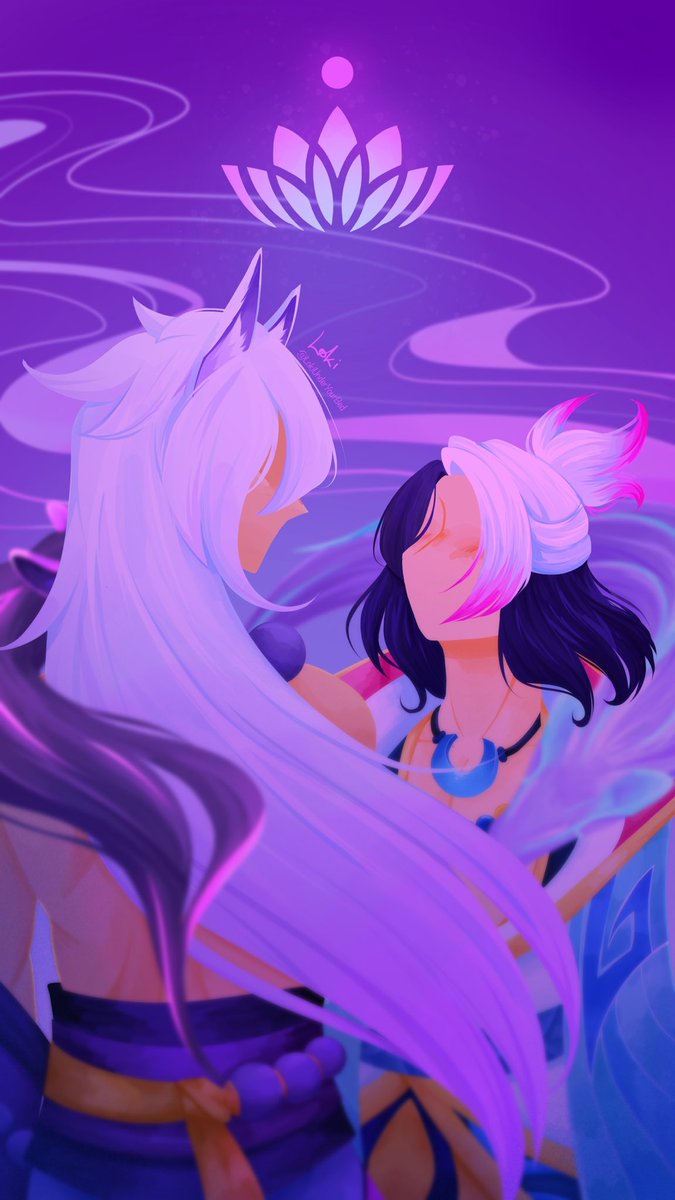 BedLoki's tweet image. Spirit Blossom Settphelios commission for a friend