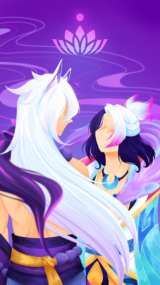 BedLoki's tweet image. Spirit Blossom Settphelios commission for a friend