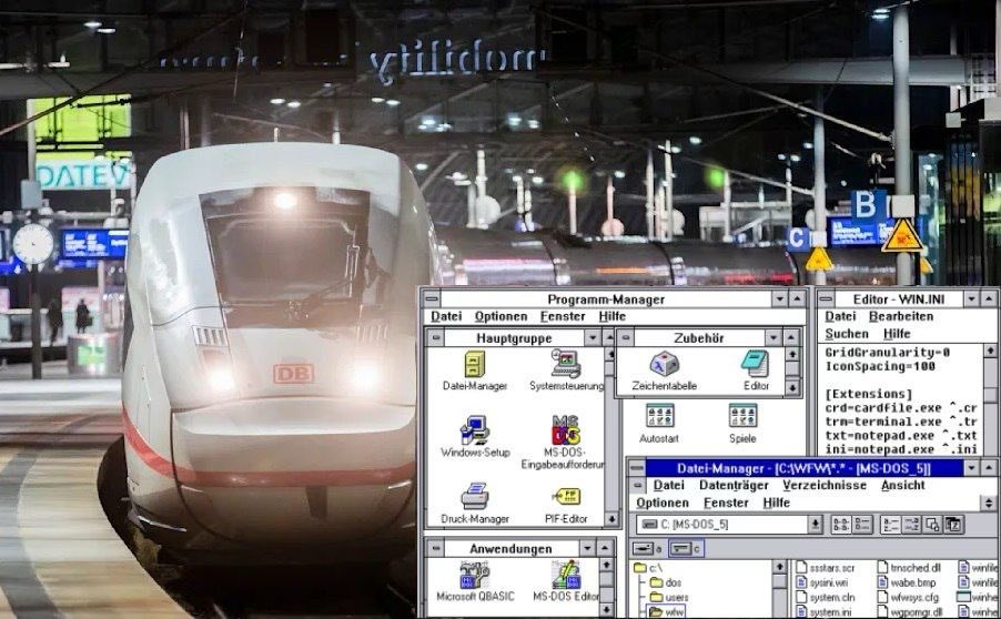 nexta_tv's tweet image. German railroads use Windows from 1993 - Bild

Germany&apos;s railroad has been constantly criticized in recent years because of late trains. Siemens Mobility, which manufactures railroad trains was looking for an IT specialist to work with the Windows 3.11 system, which was released…
