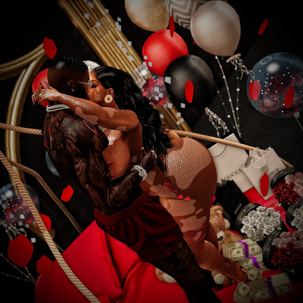 isabella_bankz's tweet photo. Setting the month of love just right, when a man takes the term HAPPY WIFE HAPPY LIFE seriously, this is what u get. Y’all see B for Bella right? ❤️🔒😜MHM HE AINT PLAYING BOUT ME . 💍💍💍😌😌🫣🥰🥰❤️❤️
#sl #secondlife #thebankz #secondlifecouple #sllove #secondlifefamily https://t.co/IIgA5EDrco