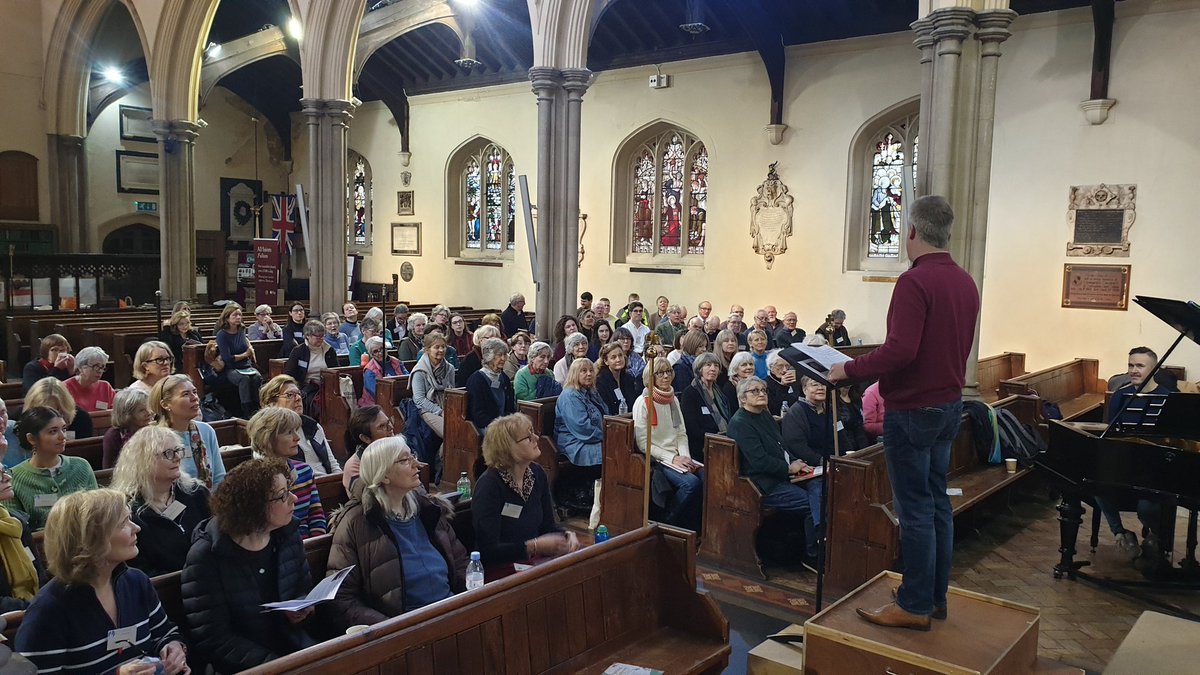 Thank you for Coming and Singing! We had a fabulous day at #allsaintsfulham singing Haydn Nelson Mass. The cake sale for Glassdoor was also a big success. Next year St John Passion, see you there.