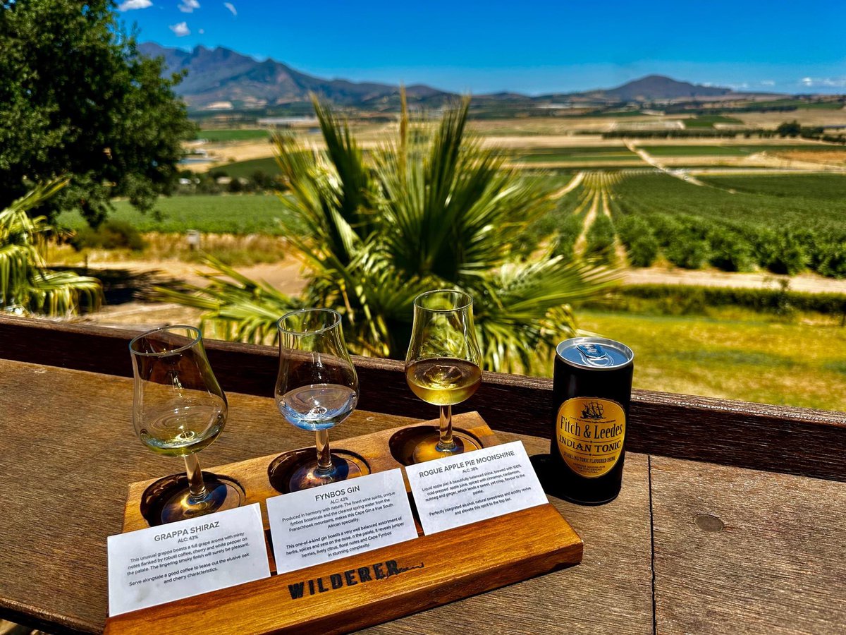 LaurasWorldza's tweet photo. Our next Spice Route Destination for some of the world’s finest Grappa, Eaux de Vie and Gin in the making, and these breathtaking Paarl views.

https://t.co/aqMMJ7LdpJ

#JustAddFitch

📍Wilderer Distillery. 

#LaurasWorld #SpiceRoutePaarl #Wilderer #WildererGin #FitchLeedes https://t.co/TROe9FKjF7