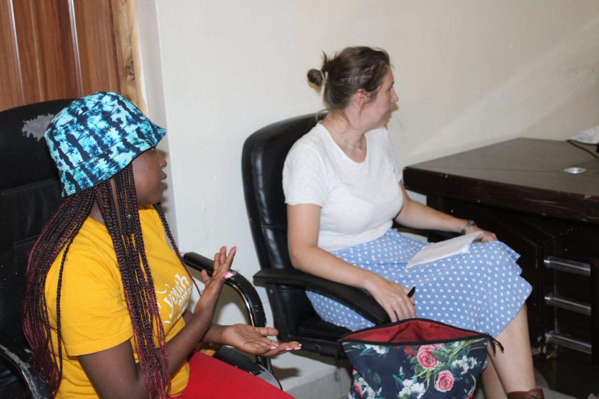It was an all girls affair pale <a href="/AfrYouth/">Growing Up Green</a> as we played host to Dana from <a href="/ActionAid_Kenya/">ActionAid Kenya</a> &amp; Victoria from <a href="/YouthAliveKenya/">Youth Alive! Kenya</a>.
#YouthVoices
#WeAreYouthAlive