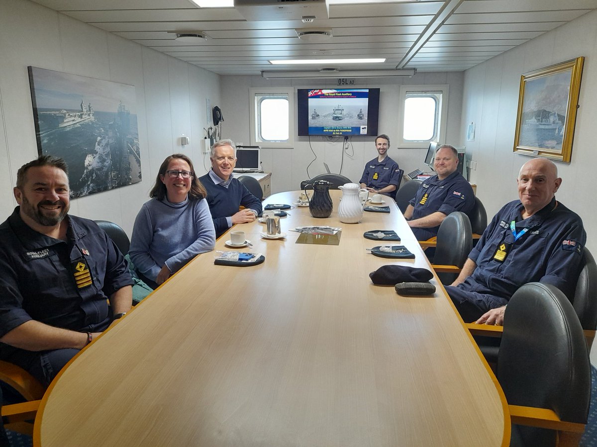 RFA Tidespring-Armed Forces Parliamentary Scheme (AFPS) Visit. On Thursday, 1st February 2024, RFA Tidespring hosted the AFPS visit. AFPS offers members of Parliament and peers experience of the UK's Armed Services: Royal Navy, Army and Royal Air Force.