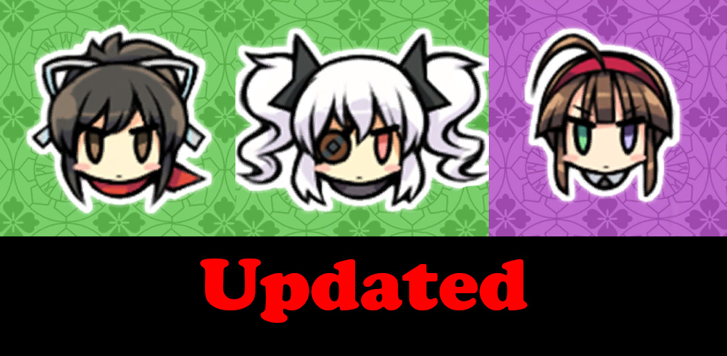Asuka, Yagyu and Ryobi have been updated. Their body bases have been improved with upgraded texturing and more polys. this upgraded body base is what every new added character will have from the start, and what existing characters will get with their next updates.
