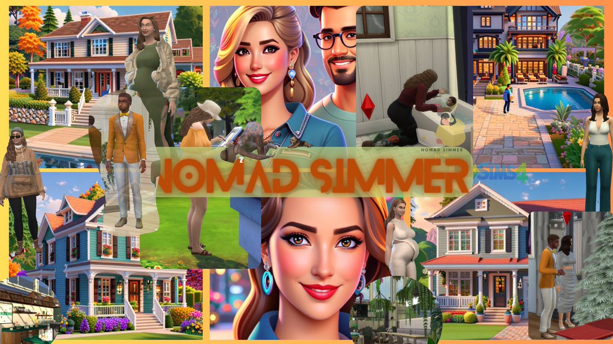 NomadSimmer's tweet photo. 2024's rebranding - first video of the year will be a build [Delilah's surprise family home] - so we can start Rags to Riches S2 -- subscribe so you don't miss the new videos! 🙌https://t.co/wZHYZG2XND https://t.co/cfJ5dKiYdn