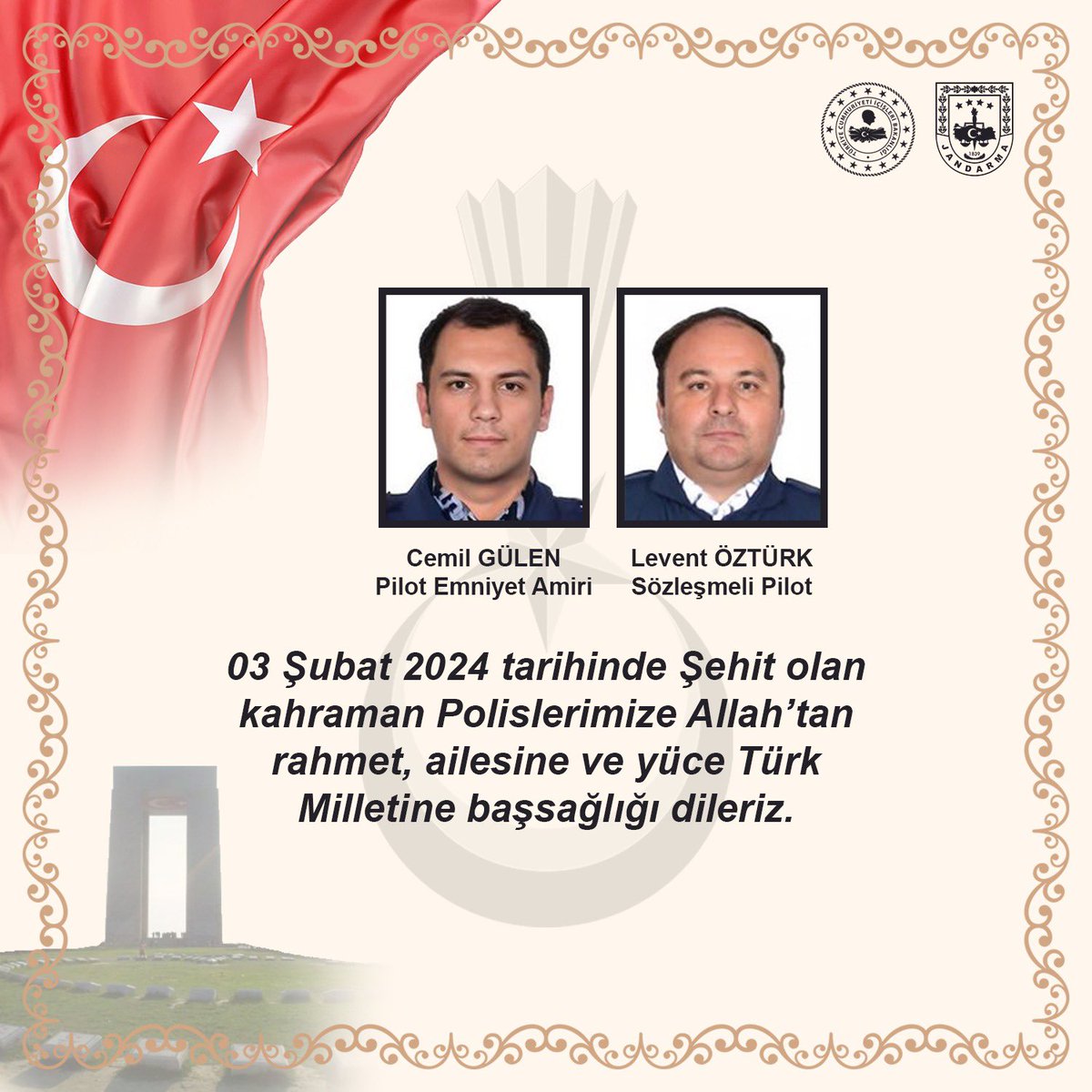 Başımız sağ olsun.🇹🇷