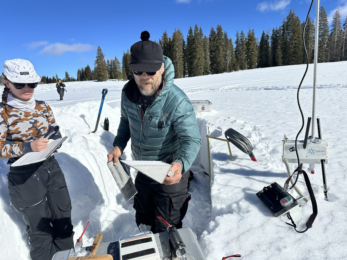 Grand Mesa 2024 SNOWWI airborne and field campaign is in the books!  A truly all-star team from U.S Army CRREL, BSU, USFS, Finnish Meteorological Institute, CSU, and Dartmouth spent the last week in the field, with overflights by airborne radar by Univ Mass., and LiDAR by NCALM.